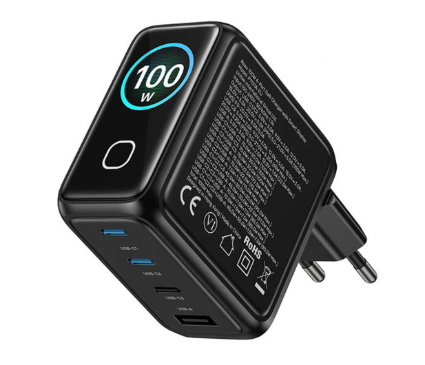Unitek Ładowarka GaN z wyświetlaczem Rexo 100W - 1540412 - zdjęcie